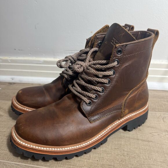 Tobacco Men’s 8 Mexico 26 Maverick Moto Amber Motorwear Company Riding Boots main image 8